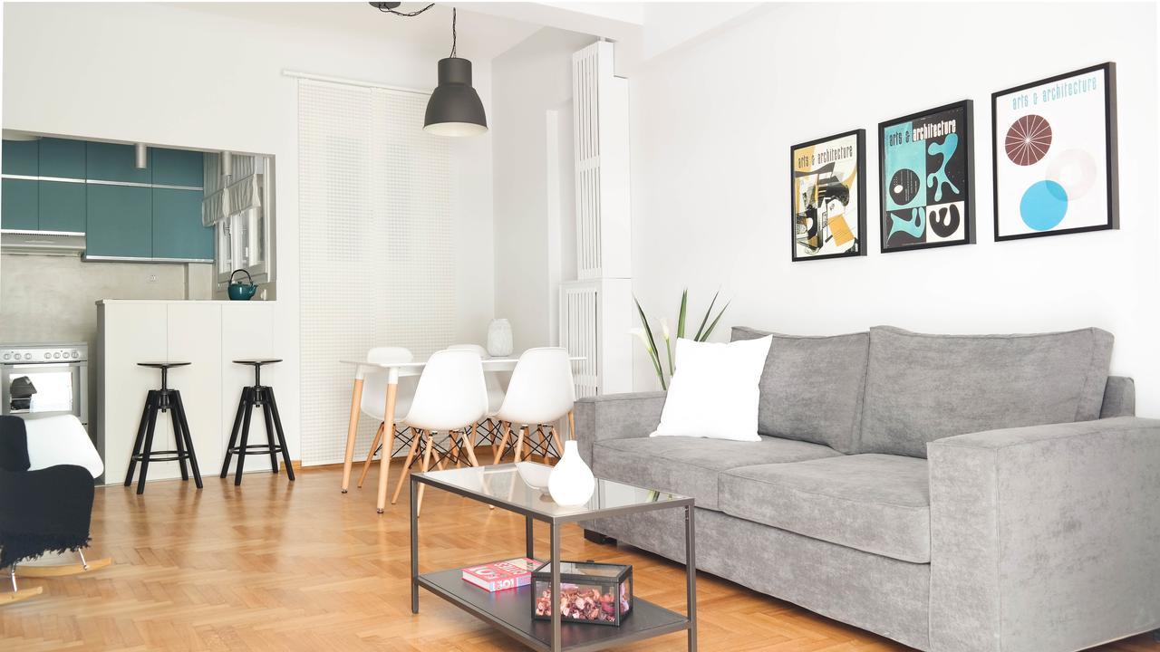 Apartamento Modern Downtown Flat Near The Acropolis By Upstreet Atenas Exterior foto